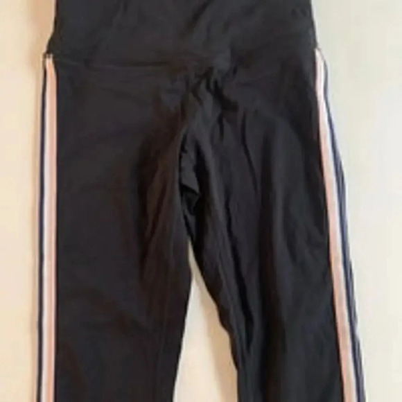 Zyia Active Women Pants Rainbow Black Luxe High-Rise Leggings Size 4 - Picture 5 of 7